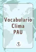 Vista previa - Fichas informativas / Documentos de lectura - Vocabulario Clima (PAU) - Portada