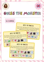 Aperçu - Jeux - Guess the monster - Page de couverture