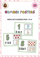 Aperçu - Jeux - Number posters - Page de couverture