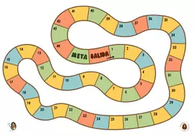 Aperçu - Jeux - Jeu de société - Board Game VERB TENSES (English) - Page 2