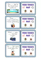 Aperçu - Jeux - Jeu de société - Board Game VERB TENSES (English) - Page 3