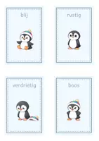 Voorbeeld - Pinguin Emotiebundel - Voorblad
