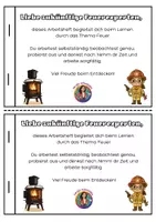 Vorschau - Arbeitsblätter - Mini-Heft HSU - Feuer - Seite 1