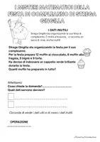 anteprima - Esercizi - Problemi con dati inutili, mancanti nascosti - Pagina di copertina