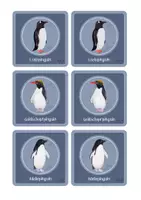 Vorschau - Spiele - Pinguine Spiele Set - Paarsuche und Zahlenspiel zum zuordnen - Seite 1