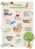 Vorschau - Poster - Hausaufgaben Pfingsten / Bucket-List - Seite 1