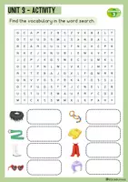 Vista previa - Unidades / Secuencias / Situaciones de Aprendizaje - Grammar 3 (Unit 3: Dressing up) - página 2
