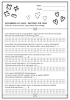 Vorschau - Arbeitsblätter - Sachaufgaben Klasse 5/6 – Textaufgaben Valentinstag - Seite 3