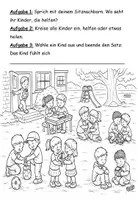 Vorschau - Stundenentwürfe - Klasse 1/2 Religion, Ethik, Philosophie: Helfen & Teilen - Seite 1