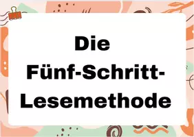 Vorschau - Poster - Tafelbilder/ Tafelkarten Lese-Methode - Deckblatt