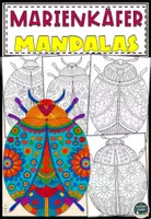 Vorschau - Mal- und Bastelvorlagen - Marienkäfer Mandalas Ausmalbilder für Klassen 1–6 - Deckblatt