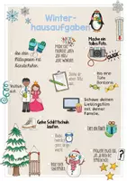 Vorschau - Poster - Hausaufgaben Winter & Fasching / Bucket-List - Seite 1