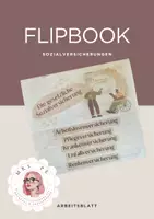 Vorschau - Arbeitsblätter - Flipbook Sozialversicherungen - Deckblatt