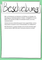 Vorschau - Poster - Kabinettprojektion Quader mit Abschrägung - Wort-/Bildkarten - Seite 1
