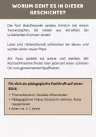 Vorschau - Bildkarten - Kamishibai XXL Paket 15 Geschichten der 5 Waldfreunde, Gefühle Streit Freundschaft | Bildkarten + Text A3 & A4 - Seite 3