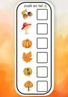 Voorbeeld - Zoek en telpot Herfst - Pagina 2