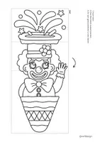 Vorschau - Mal- und Bastelvorlagen - Kunst für Karneval & Fasching - Aufklappbare Überraschungen - Seite 2