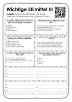 Vorschau - Arbeitsblätter - Lyrik. Die wichtigsten Stilmittel. Quiz - Seite 3