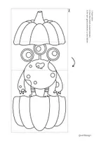 Vorschau - Mal- und Bastelvorlagen - Halloween basteln - Kurbisse - Kunst - Seite 3