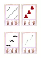 Vista previa - Tarjetas / Manipulativos - Asociación de cantidades 1-5 (carnaval) - Portada