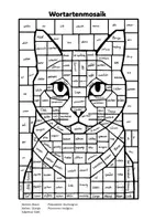 Vorschau - Arbeitsblätter - Worartenmosaik - Grammatik und Kunst! - Seite 1
