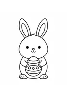 Vorschau - Arbeitsblätter - Ostern Fensterdeko - Einfache Osterbilder zum Ausmalen & Ausschneiden - Seite 3