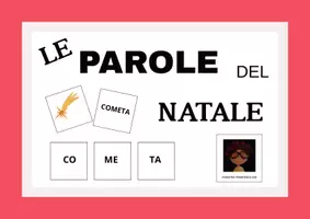 anteprima - Esercizi - LE PAROLE DEL NATALE - Pagina di copertina