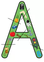 Vorschau - Spiele - Buchstaben Puzzle A-Z farbig - Seite 2