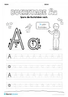 Vorschau - Arbeitsblätter - Buchstabe A / a (30 Arbeitsblätter) - Seite 3