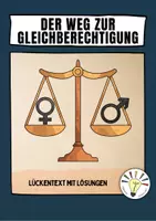 Vorschau - Arbeitsblätter - Der Weg zur Gleichberechtigung (Lückentext mit Lösungen) - Deckblatt