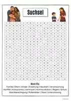 Vorschau - Spiele - Suchsel (Familie und Gesellschaft) - Seite 1