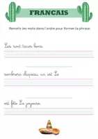Aperçu - Feuilles d'exercices - Le Mexique - Livret d'activités - Page 2