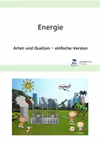 Vorschau - Arbeitsblätter - Energie - Arten und Quellen - Deckblatt
