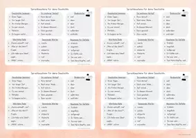 Vorschau - Arbeitsblätter - Tierische Würfelgeschichte - kreatives Schreiben - mit Sprachbausteinen - Seite 2