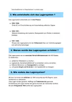Vorschau - Merkblätter - Lernkarte + Quiz: Das Lagersystem der Nationalsozialisten - Seite 1
