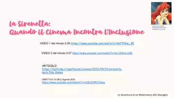 anteprima - Materiale di supporto/inclusione - La Sirenetta: quando il cinema incontra l'inclusione - Pagina 2