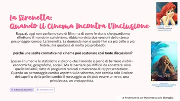 anteprima - Materiale di supporto/inclusione - La Sirenetta: quando il cinema incontra l'inclusione - Pagina 3
