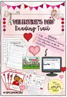 Vorschau - Stundenentwürfe - Valentine's Day - Reading Trail (Lesespurgeschichte) - Deckblatt