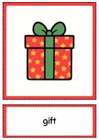 Vorschau - Fördermaterial/Inklusion - CHRISTMAS - PICTURE & WORD CARDS (Englisch Bildkarten) - Seite 1