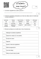 Aperçu - Feuilles d'exercices - La chandeleur (savoir écouter) - Page de couverture