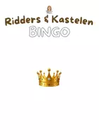 Voorbeeld - KleuterKlaar| Ridder & Kastelen: telbingo - Voorblad
