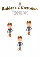 Voorbeeld - KleuterKlaar| Ridder & Kastelen: telbingo - Pagina 2