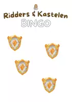 Voorbeeld - KleuterKlaar| Ridder & Kastelen: telbingo - Pagina 3