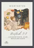 Vorschau - Arbeitsblätter - Wortarten Übersicht, Merkblatt, Lückentext - Deckblatt