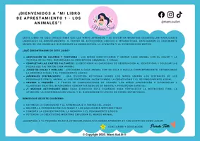 Vista previa - Refuerzo / NEE / Materiales de apoyo - MI LIBRO DE APRESTAMIENTO 1 - LOS ANIMALES - página 1