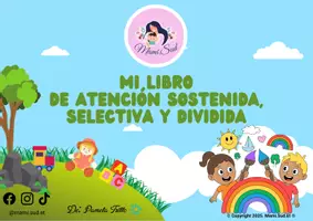Vista previa - Refuerzo / NEE / Materiales de apoyo - MI LIBRO DE ATENCION SOSTENIDA, SELECTIVA Y DIVIDIDA - Portada