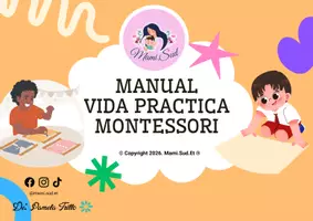 Vista previa - Refuerzo / NEE / Materiales de apoyo - Manual vida practica Montessori - Portada