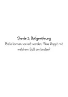Vorschau - Unterrichtsreihen - Ballschule in der Grundschule (Werfen, Fangen, Prellen) - Seite 3