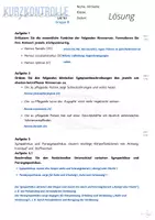 Vorschau - Arbeitsblätter - Kurzkontrolle mit Lösungen: Hirnnerven/ Para-& Sympathikus - Seite 2