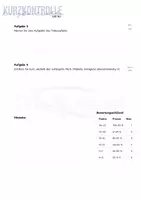 Vorschau - Arbeitsblätter - Kurzkontrolle mit Lösungen: Nervensystem und Encephalon - Seite 1
